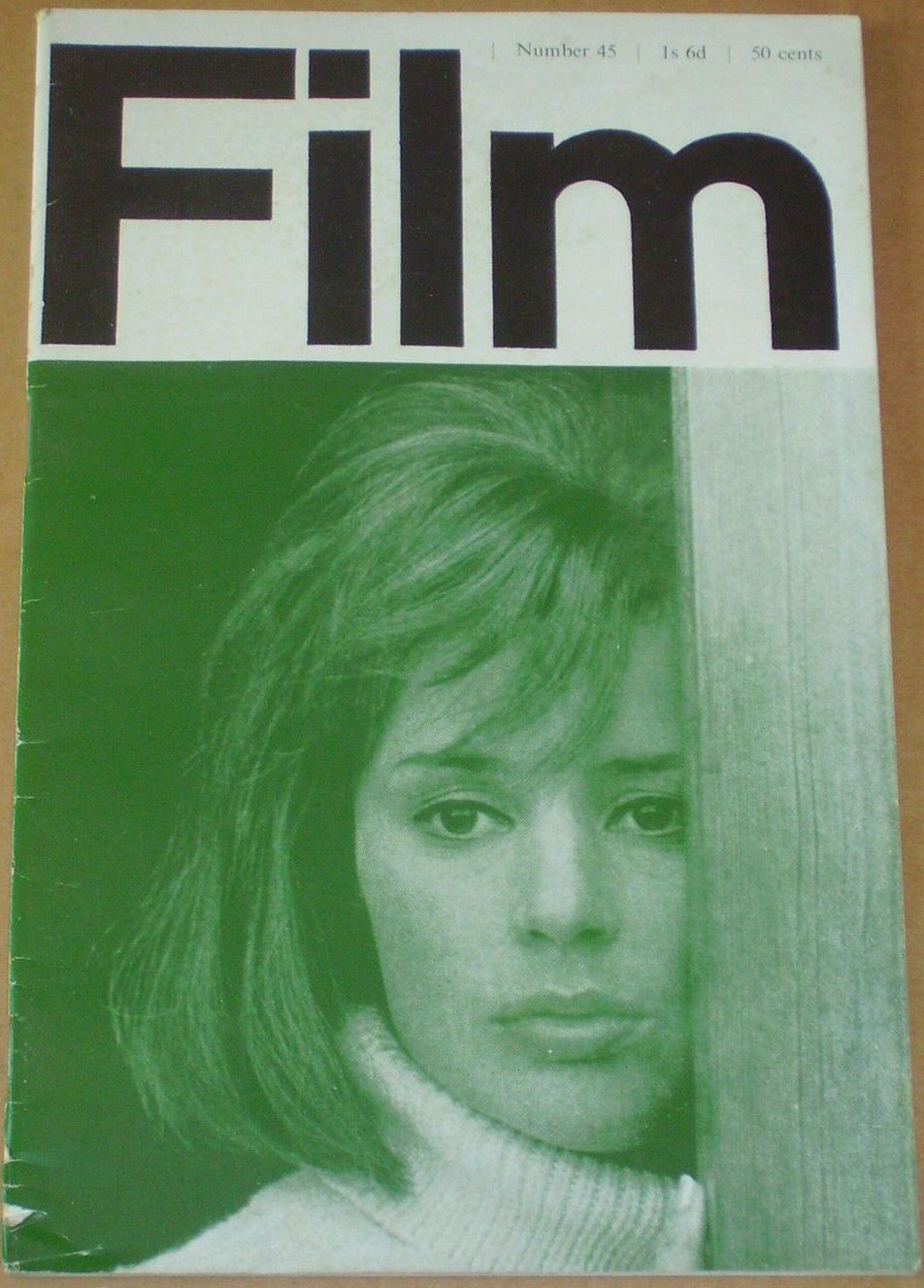 FILM (BFFS) magazine side cover Issue 45 March 1966