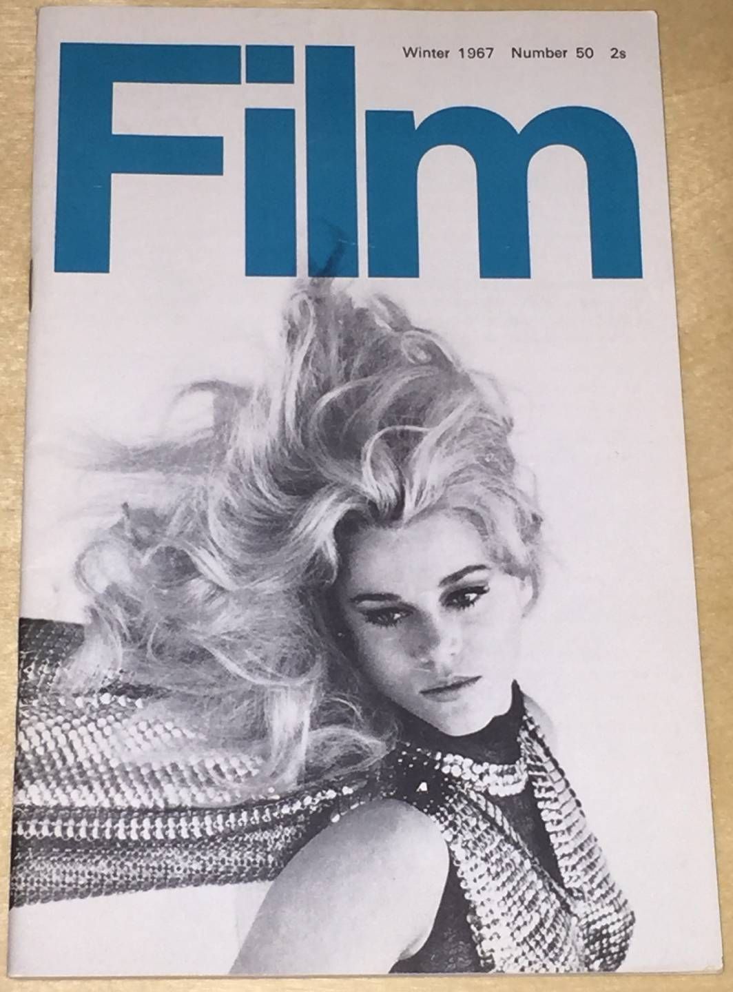 FILM (BFFS) magazine side cover Issue 50 December 1967