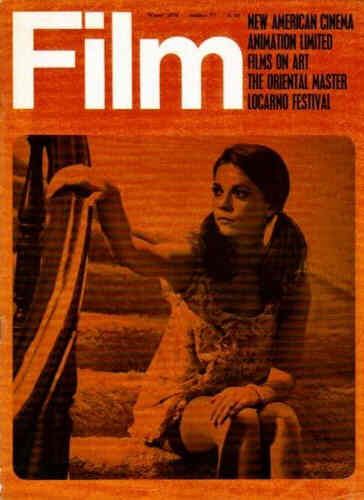 FILM (BFFS) magazine side cover Issue 57 January 1970