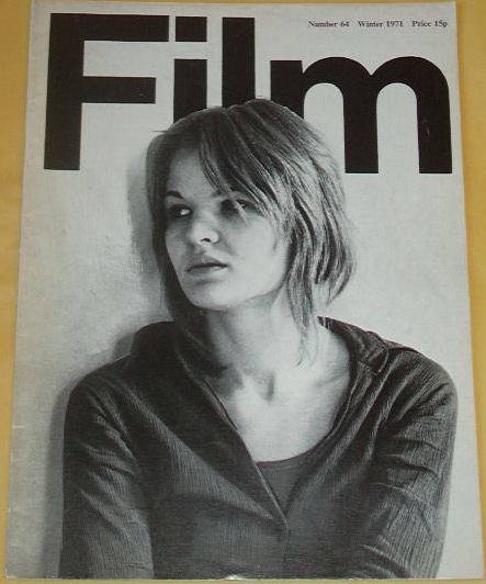 FILM (BFFS) magazine side cover Issue 64 December 1971