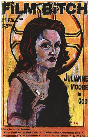 FILM BITCH magazine side cover Issue 1 Fall 1996
