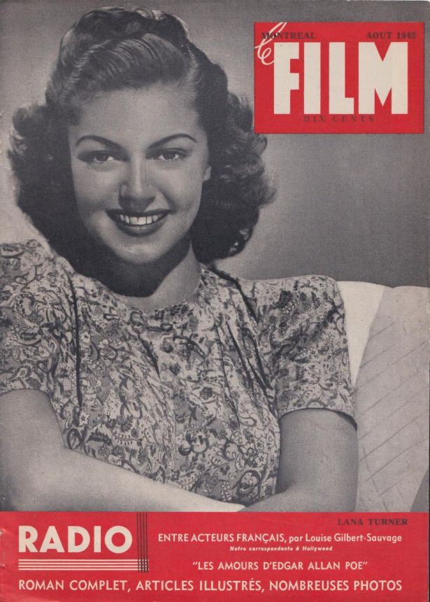 FILM | LE (20s-60s Ca) magazine side cover August 1942