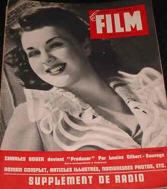 FILM | LE (20s-60s Ca) magazine side cover November 1942