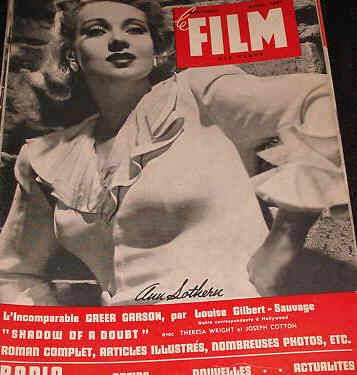 FILM | LE (20s-60s Ca) magazine side cover April 1943