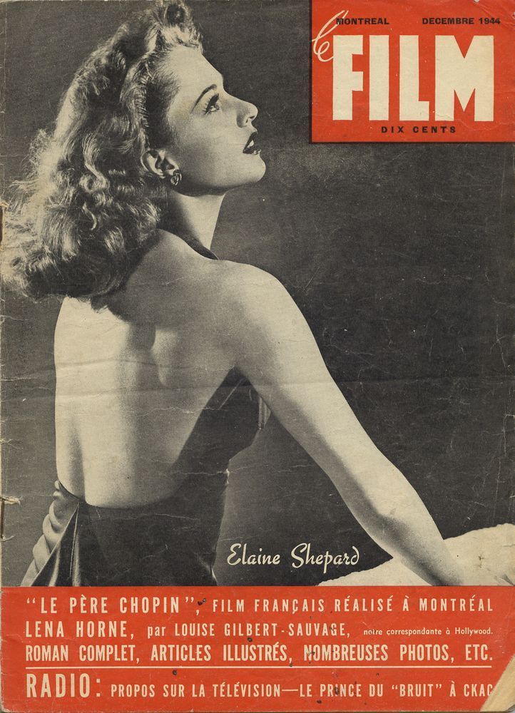 FILM | LE (20s-60s Ca) magazine side cover December 1944