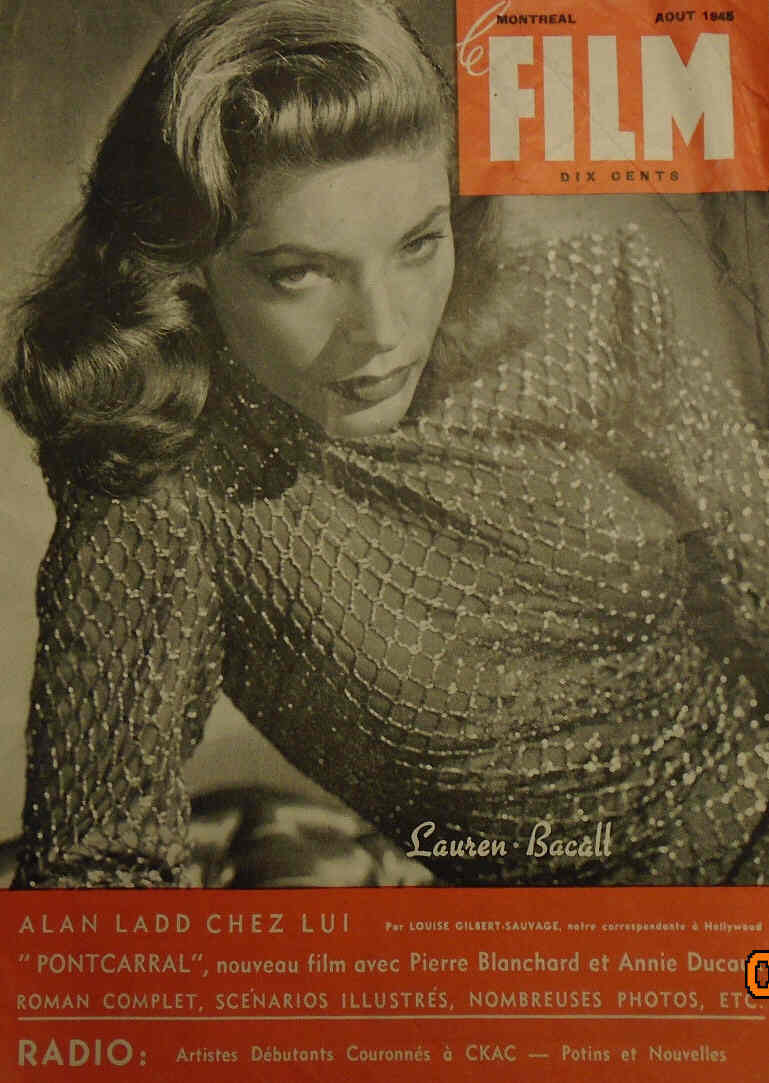 FILM | LE (20s-60s Ca) magazine side cover August 1945