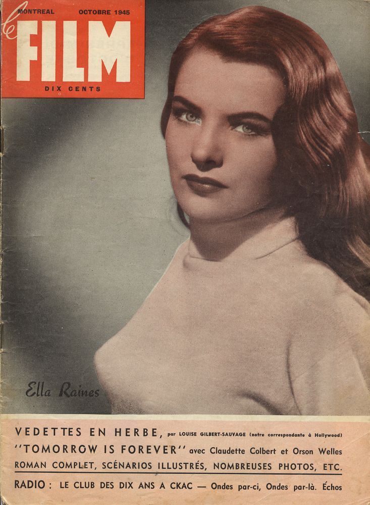 FILM | LE (20s-60s Ca) magazine side cover October 1945