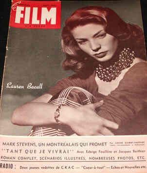 FILM | LE (20s-60s Ca) magazine side cover August 1946