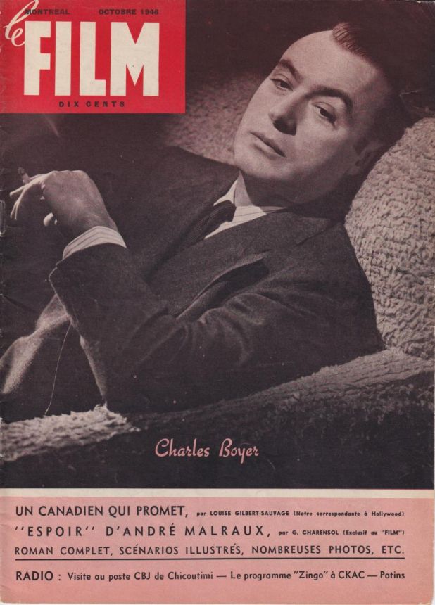 FILM | LE (20s-60s Ca) magazine side cover October 1946