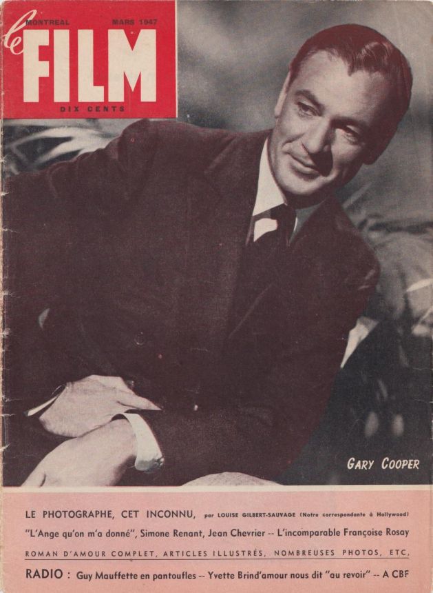 FILM | LE (20s-60s Ca) magazine side cover March 1947
