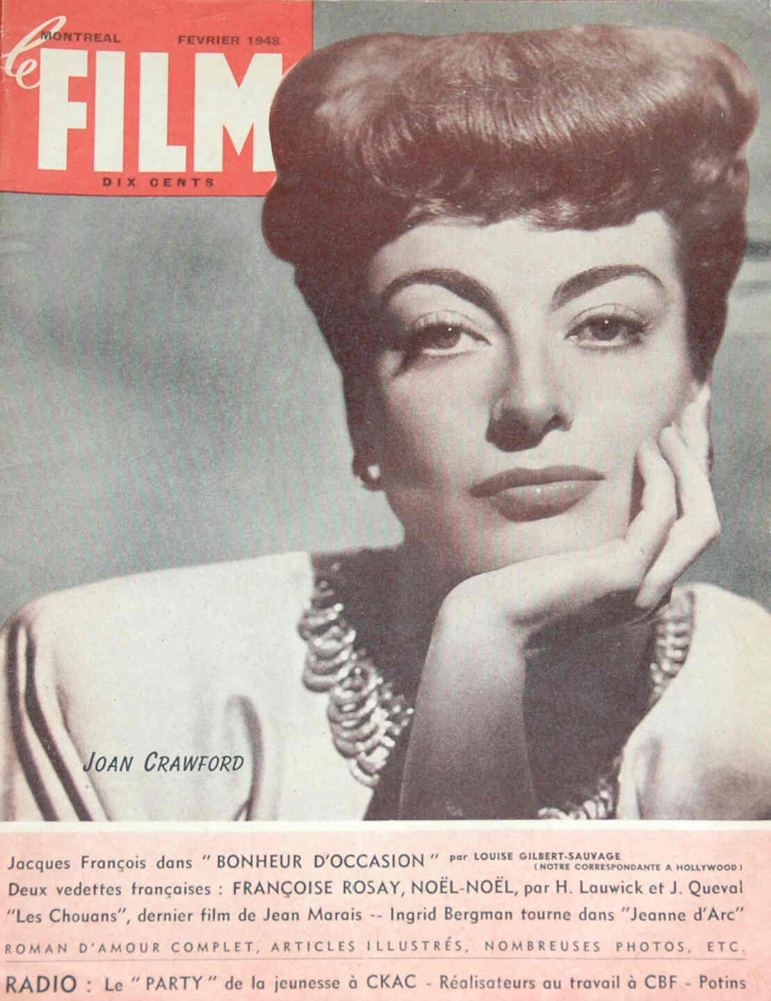 FILM | LE (20s-60s Ca) magazine side cover February 1948