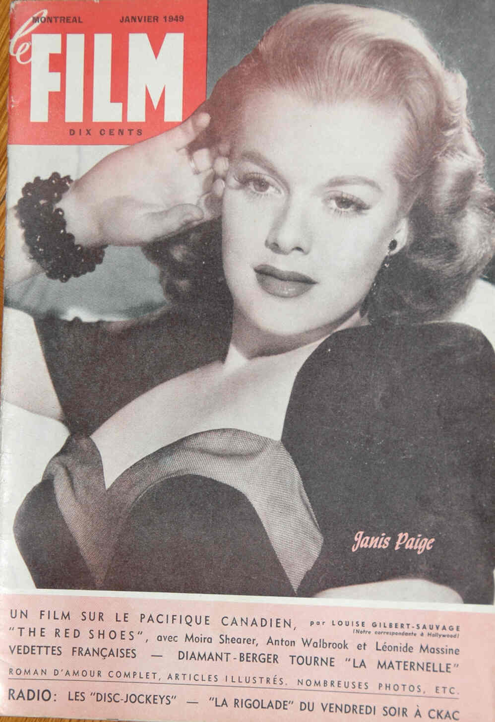 FILM | LE (20s-60s Ca) magazine side cover January 1949