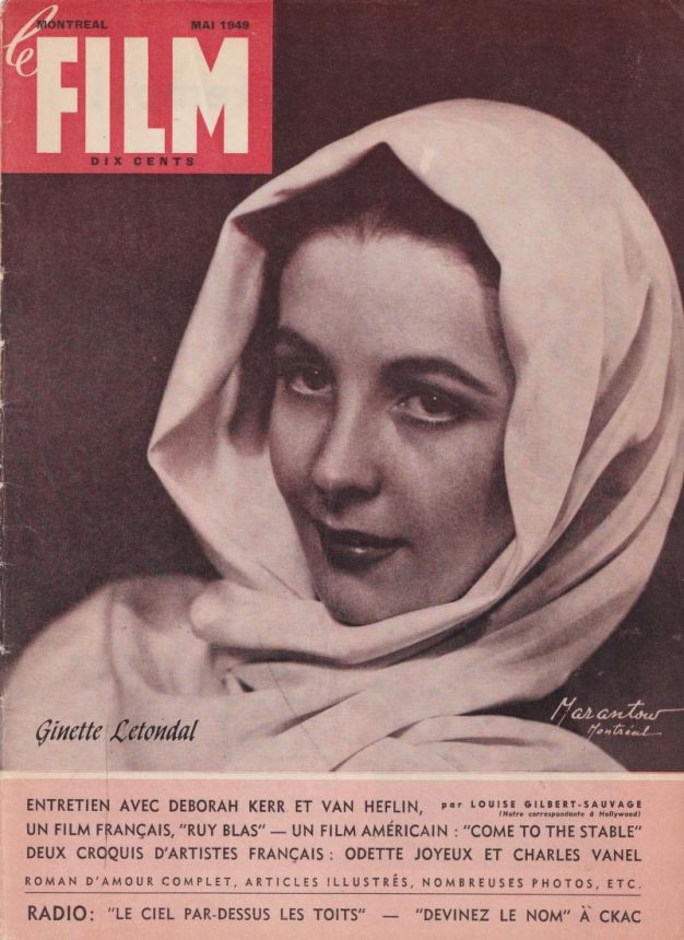 FILM | LE (20s-60s Ca) magazine side cover May 1949