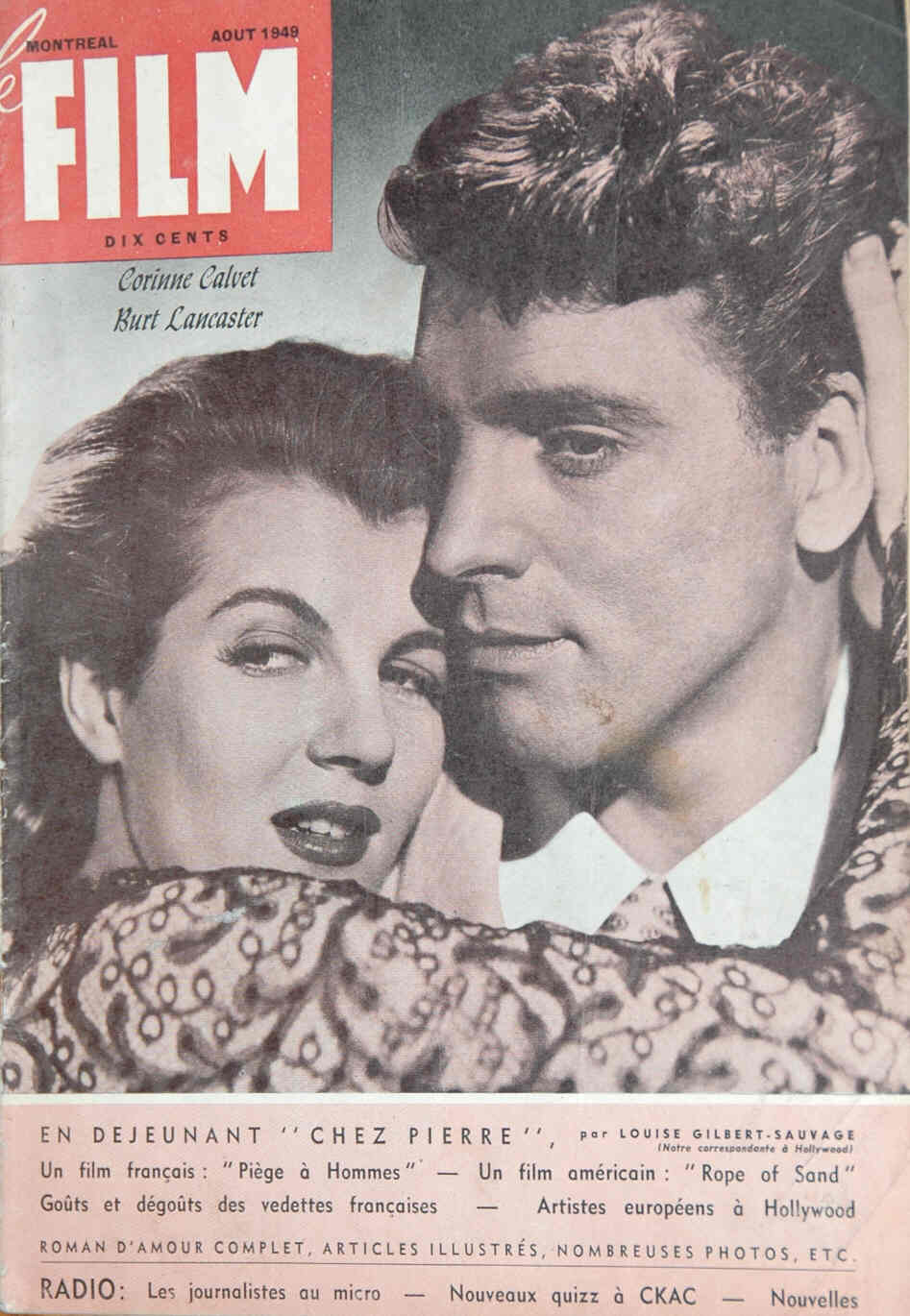 FILM | LE (20s-60s Ca) magazine side cover August 1949