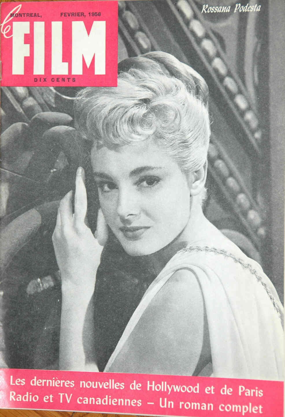 FILM | LE (20s-60s Ca) magazine side cover February 1956