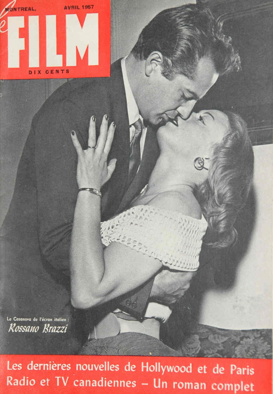FILM | LE (20s-60s Ca) magazine side cover April 1957
