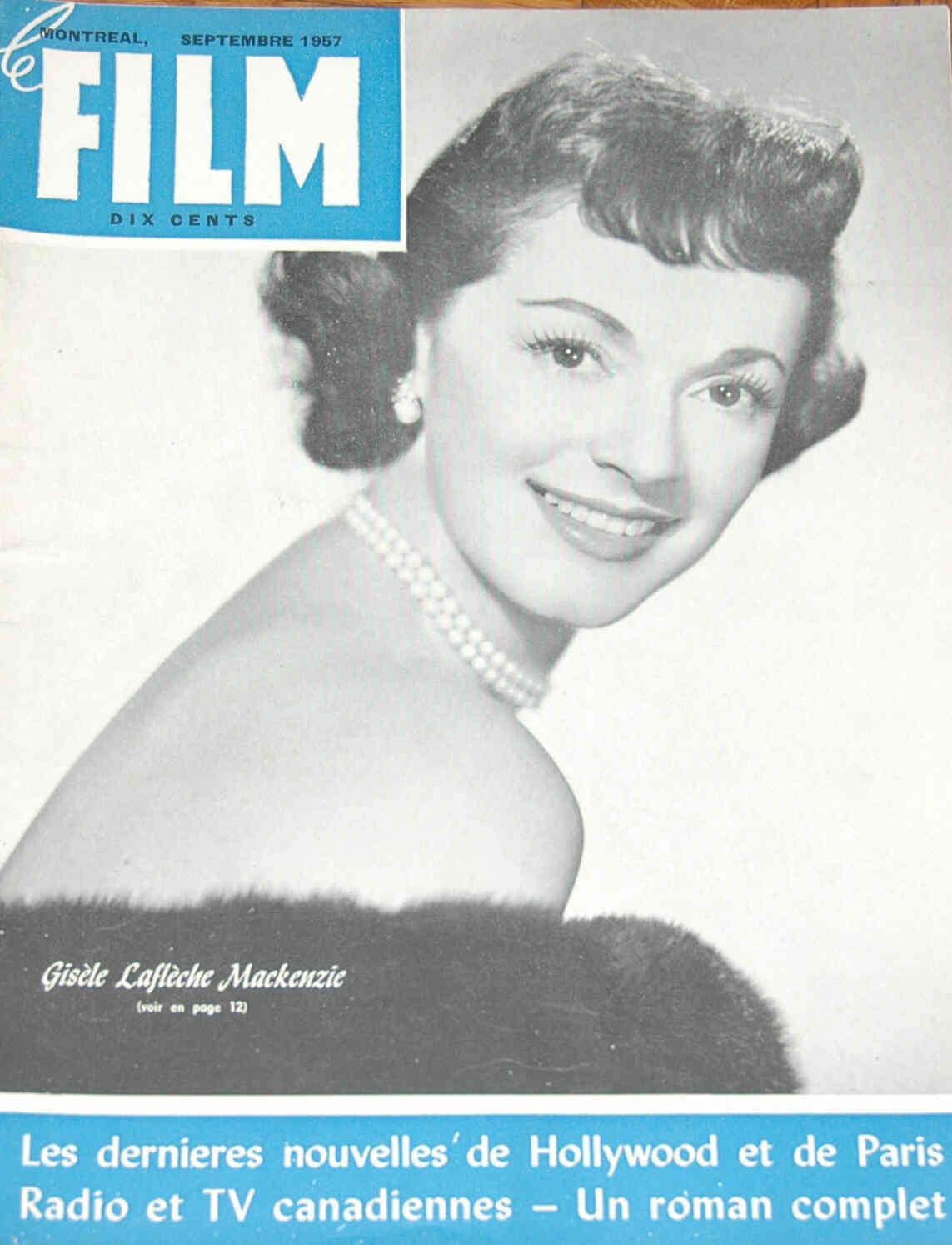 FILM | LE (20s-60s Ca) magazine side cover September 1957