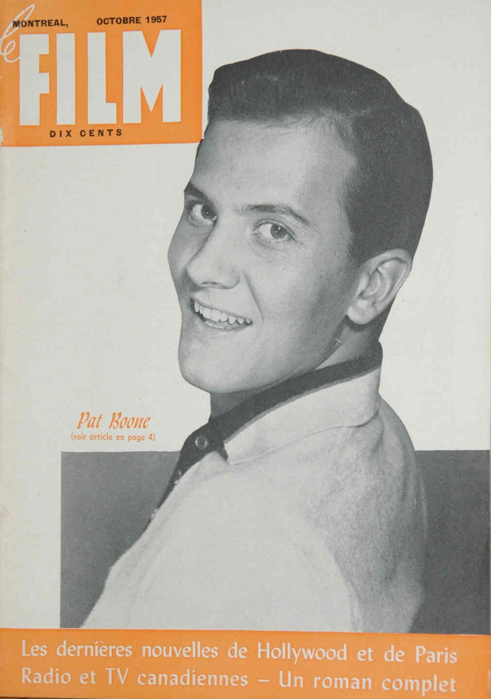 FILM | LE (20s-60s Ca) magazine side cover October 1957