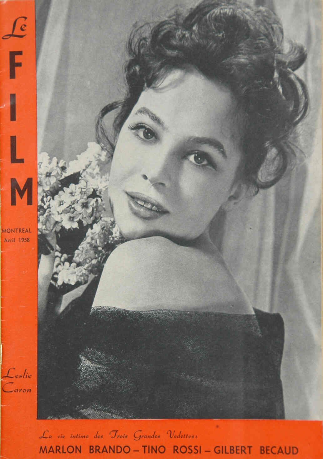 FILM | LE (20s-60s Ca) magazine side cover April 1958