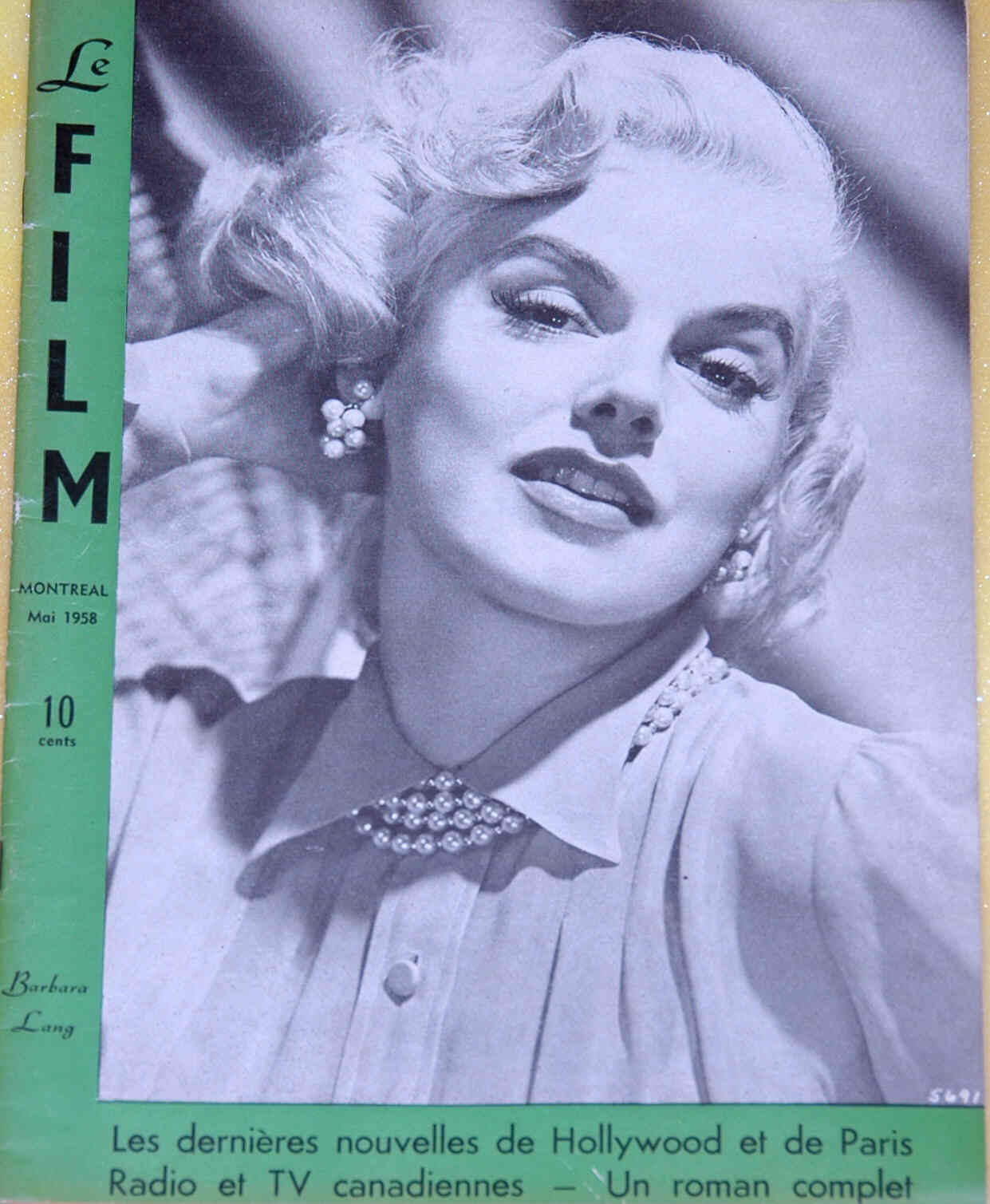 FILM | LE (20s-60s Ca) magazine side cover May 1958