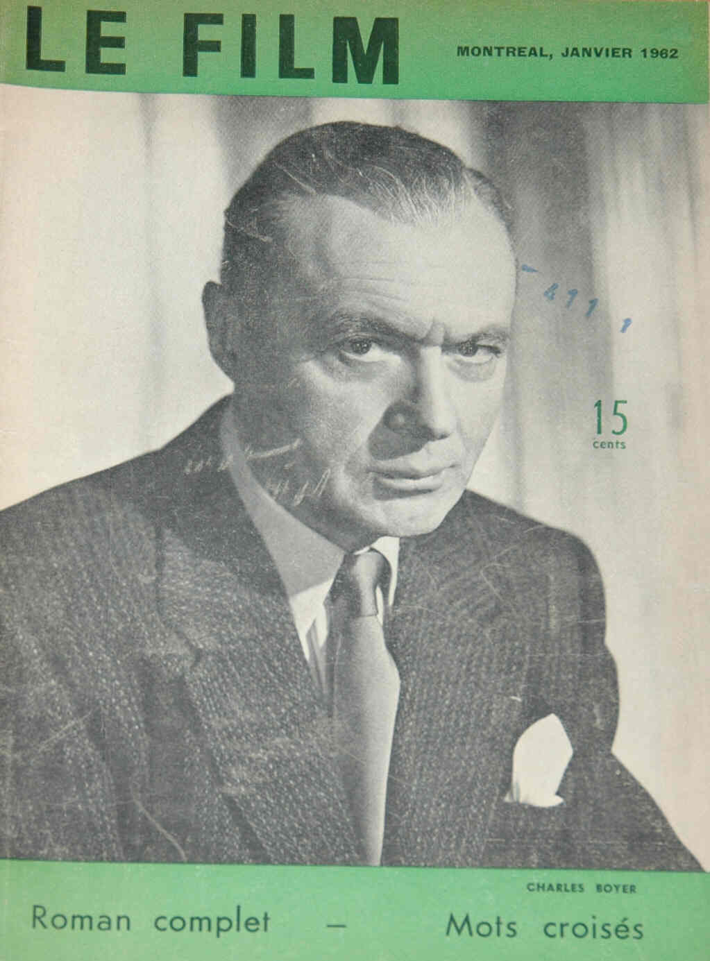 FILM | LE (20s-60s Ca) magazine side cover January 1962