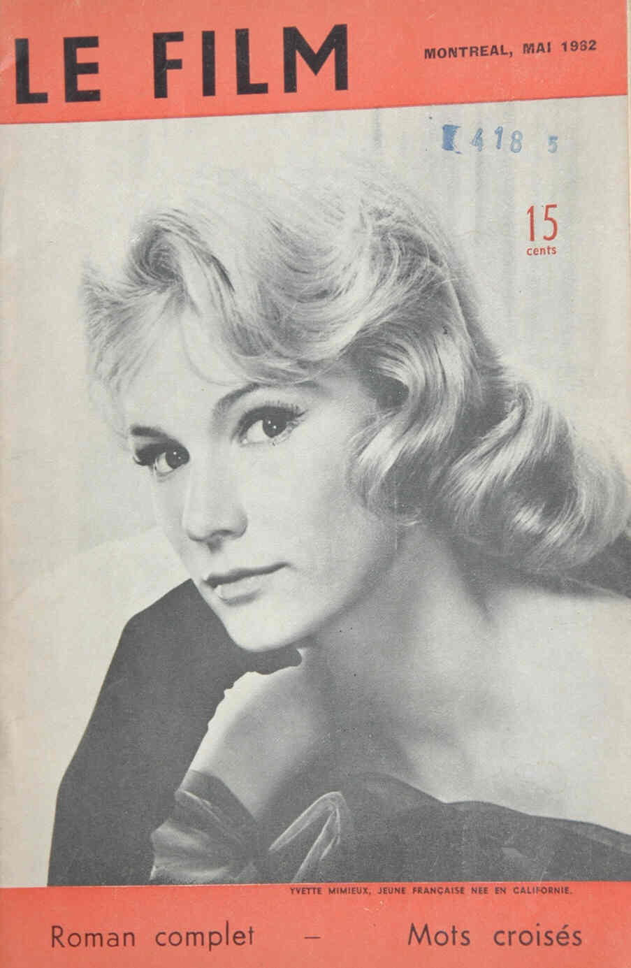 FILM | LE (20s-60s Ca) magazine side cover May 1962