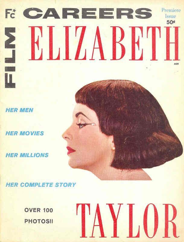FILM CAREERS magazine side cover Issue 1 Fall 1963