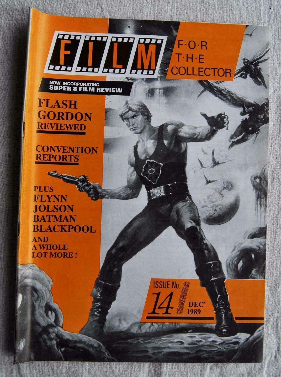FILM FOR THE COLLECTOR magazine side cover Issue 14 December 1989