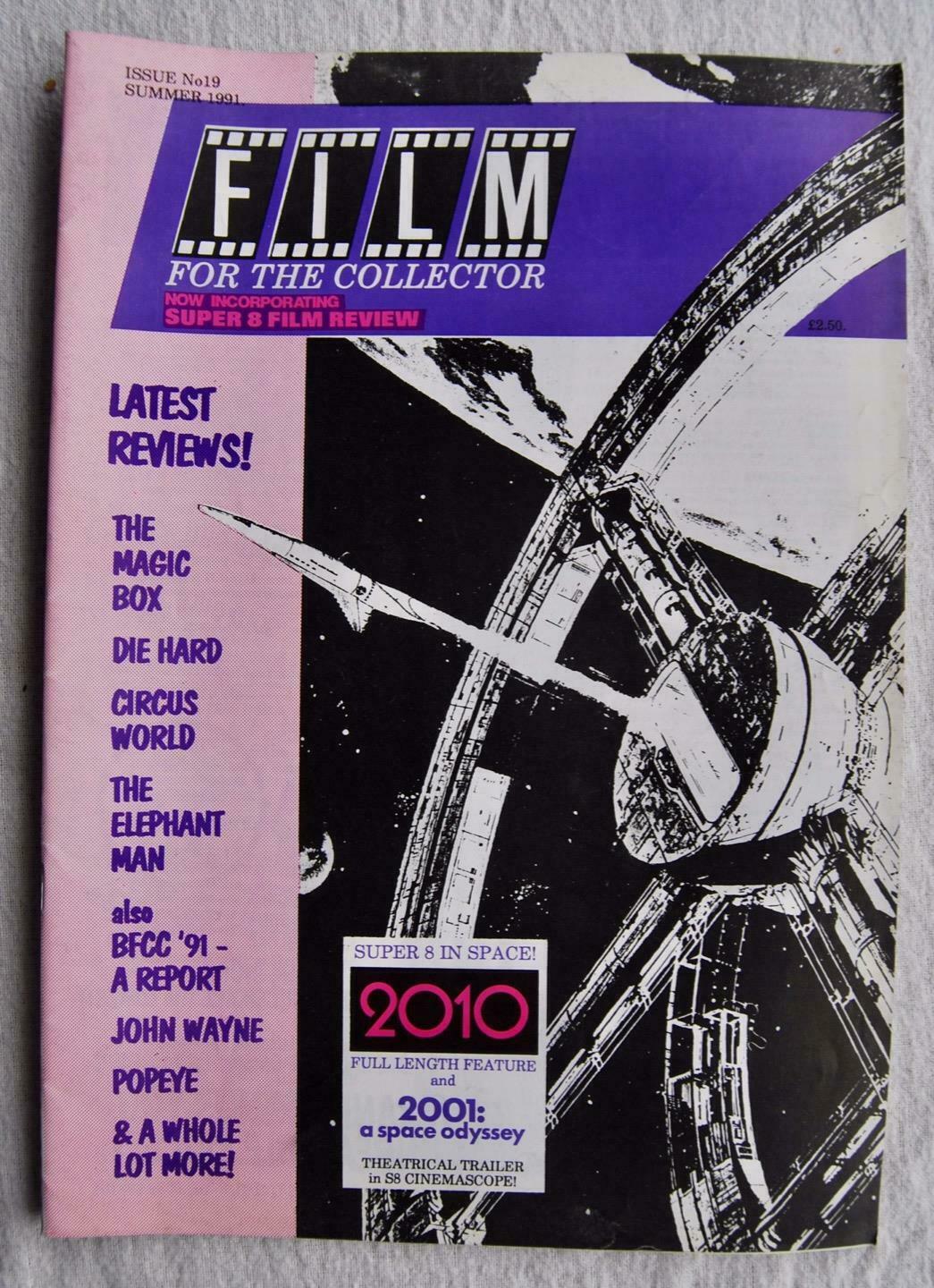 FILM FOR THE COLLECTOR magazine side cover Issue 19 Summer 1991