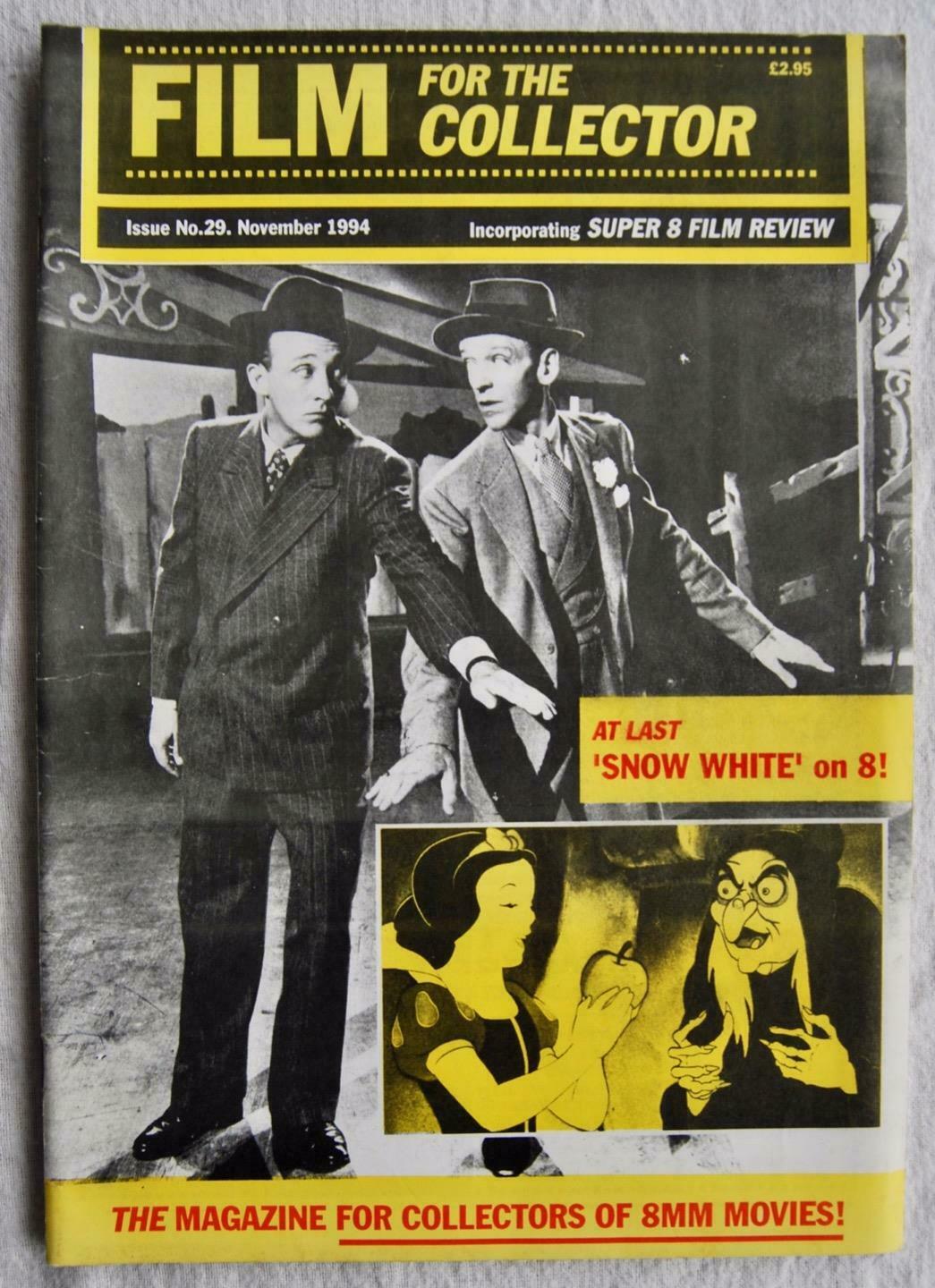 FILM FOR THE COLLECTOR magazine side cover Issue 29 November 1994