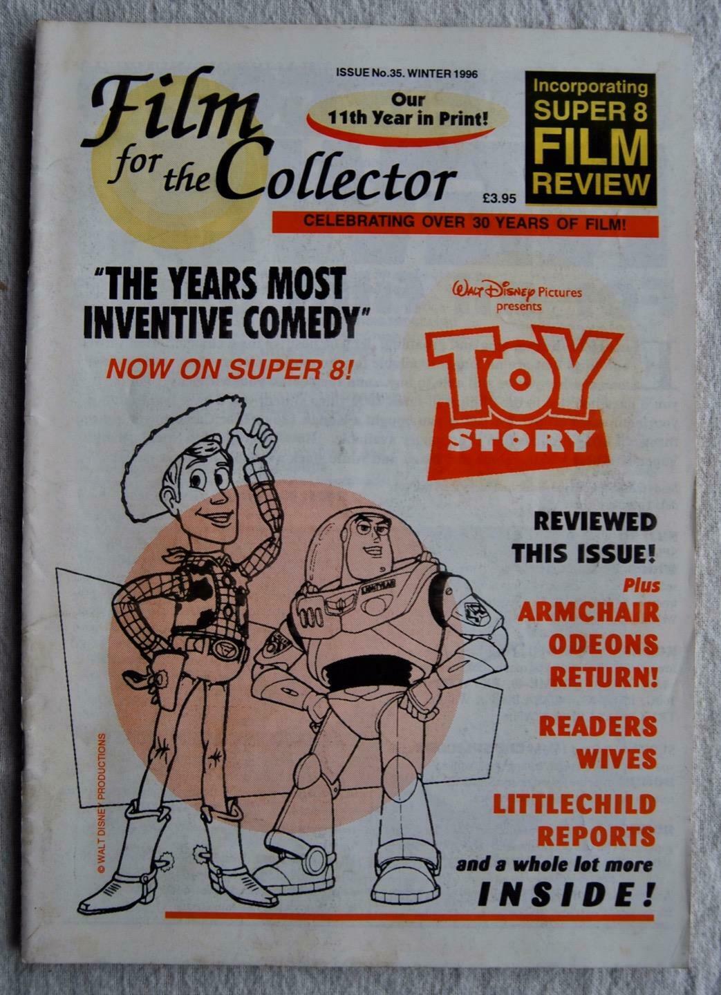 FILM FOR THE COLLECTOR magazine side cover Issue 35 Winter 1996