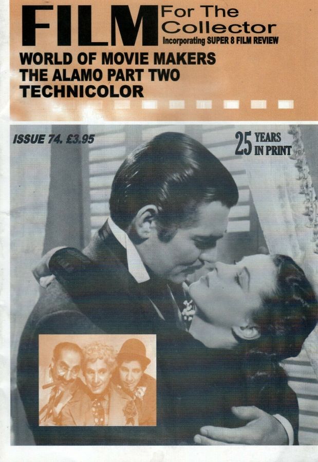 FILM FOR THE COLLECTOR magazine side cover Issue 74 Winter 2011