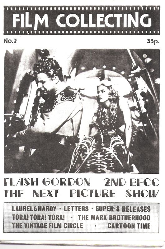 FILM COLLECTING magazine side cover Issue 2  1977