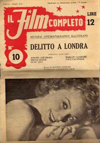 FILM COMPLETO | IL magazine side cover Issue 10 June 1946