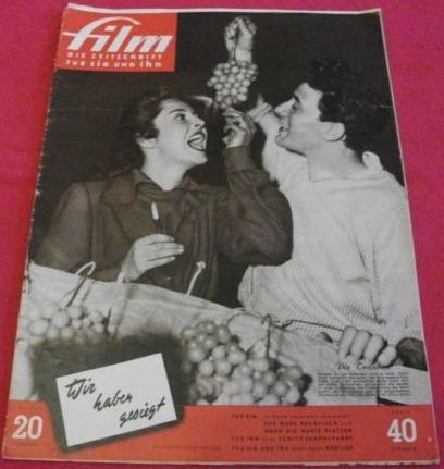 FILM (40s) magazine side cover Issue 20  1950
