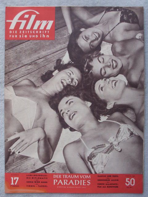 FILM (40s) magazine side cover Issue 17  1951