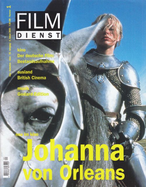 FILM DIENST magazine side cover Issue 1 4 January 2000