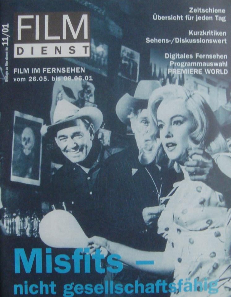 FILM DIENST magazine side cover Issue 11 26 May 2001