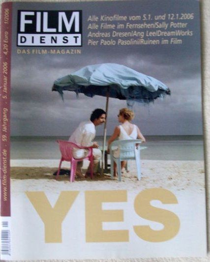 FILM DIENST magazine side cover Issue 1 5 January 2006