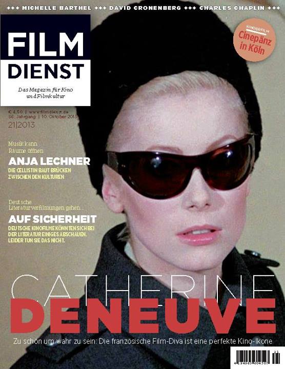 FILM DIENST magazine side cover Issue 21 10 October 2013