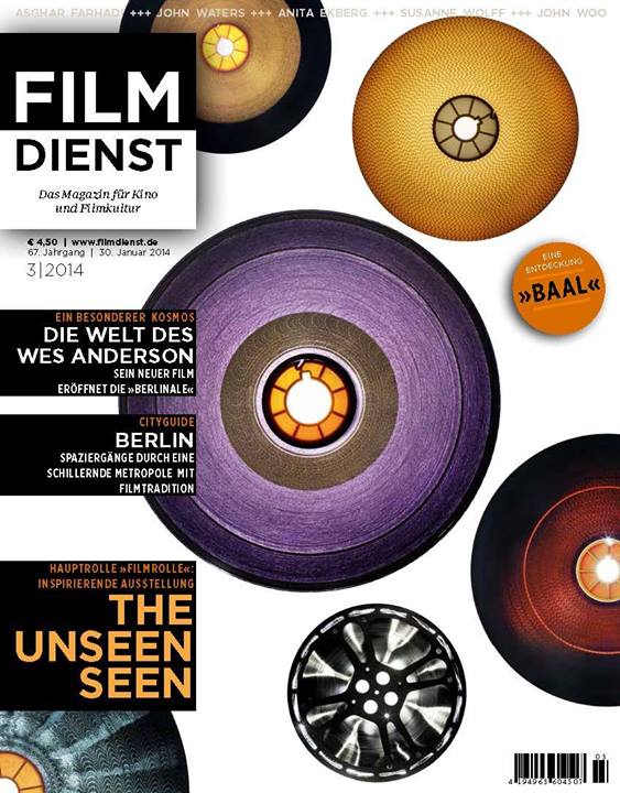 FILM DIENST magazine side cover Issue 3 30 January 2014