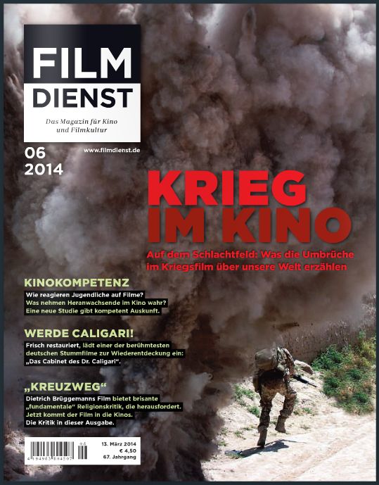 FILM DIENST magazine side cover Issue 6 13 March 2014