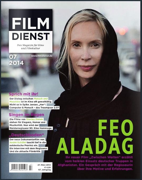 FILM DIENST magazine side cover Issue 7 27 March 2014