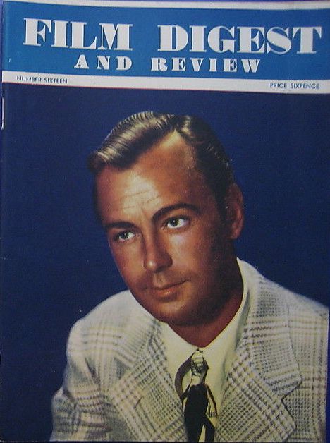 FILM DIGEST AND REVIEW magazine side cover Issue 16  1946