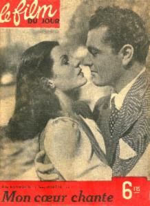 FILM DU JOUR magazine side cover Issue 38 12 July 1946