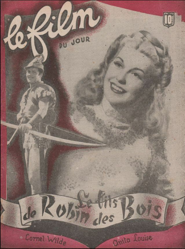 FILM DU JOUR magazine side cover Issue 111 5 December 1947