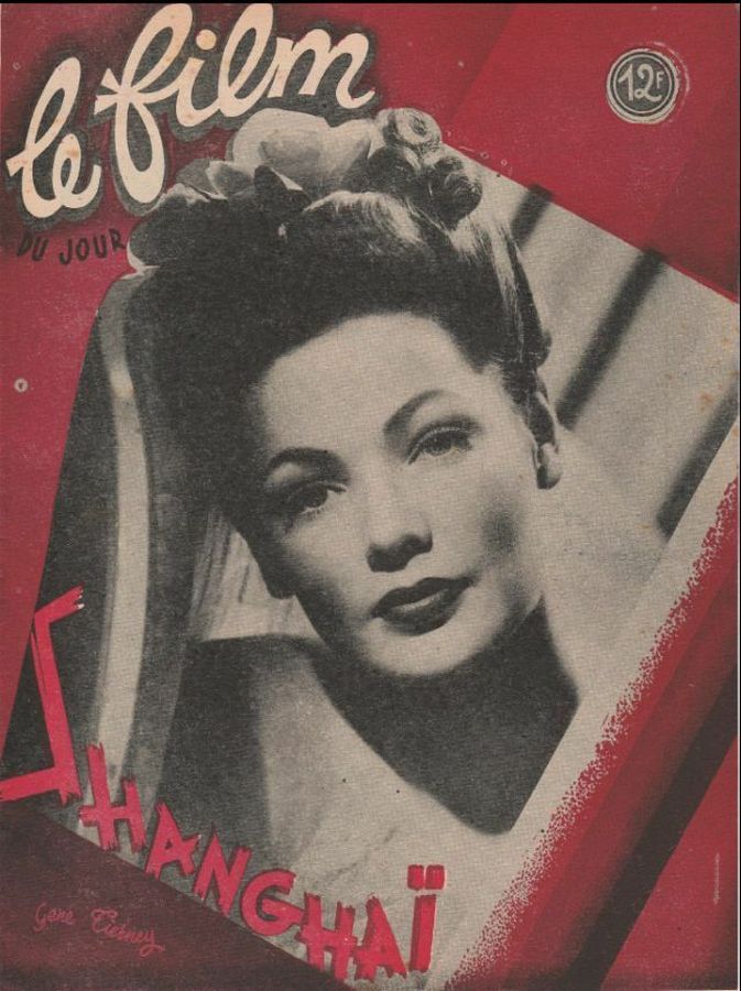 FILM DU JOUR magazine side cover Issue 116 30 January 1948