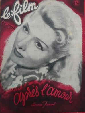 FILM DU JOUR magazine side cover Issue 119 20 February 1948