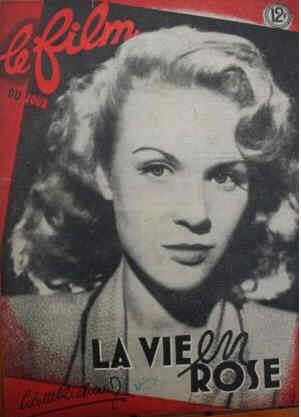 FILM DU JOUR magazine side cover Issue 121 5 March 1948