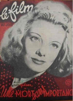 FILM DU JOUR magazine side cover Issue 122 12 March 1948